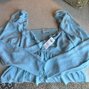 Abercrombie sheer shirt never worn